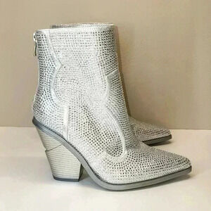 Azalea Wang soulang bling cowgirl size 6.5 nwob